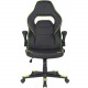 2E Gaming Chair HEBI Black/Green (2E-GC-HEB-BK)