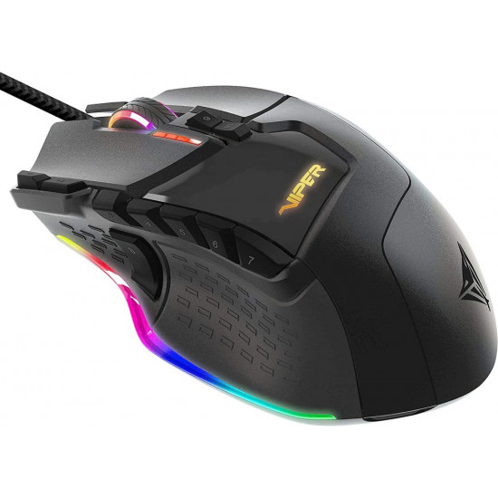 Viper V570 RGB MMO + FPS Laser Gaming Mouse