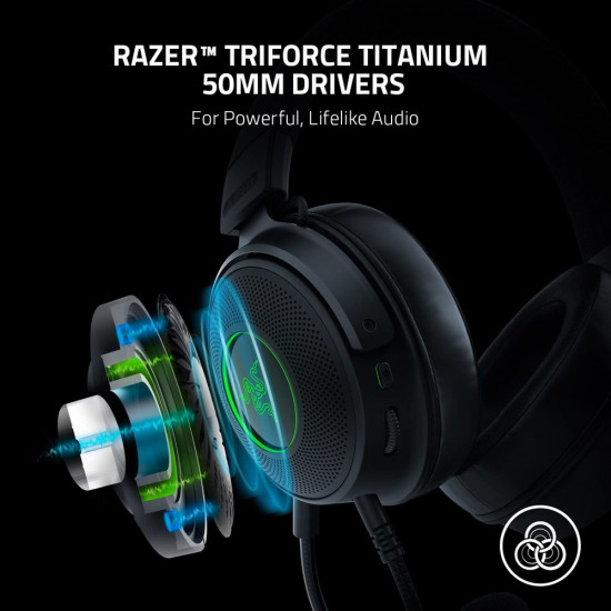 Razer Kraken V3 Wired USB Qulaqcıq (RZ04-03770200-R3M1)