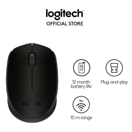 Logitech B170 Wireless Mouse (B170910-004798)