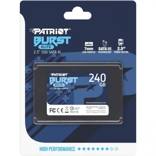 Patriot Memory Burst SSD 240GB SATA III PE000776